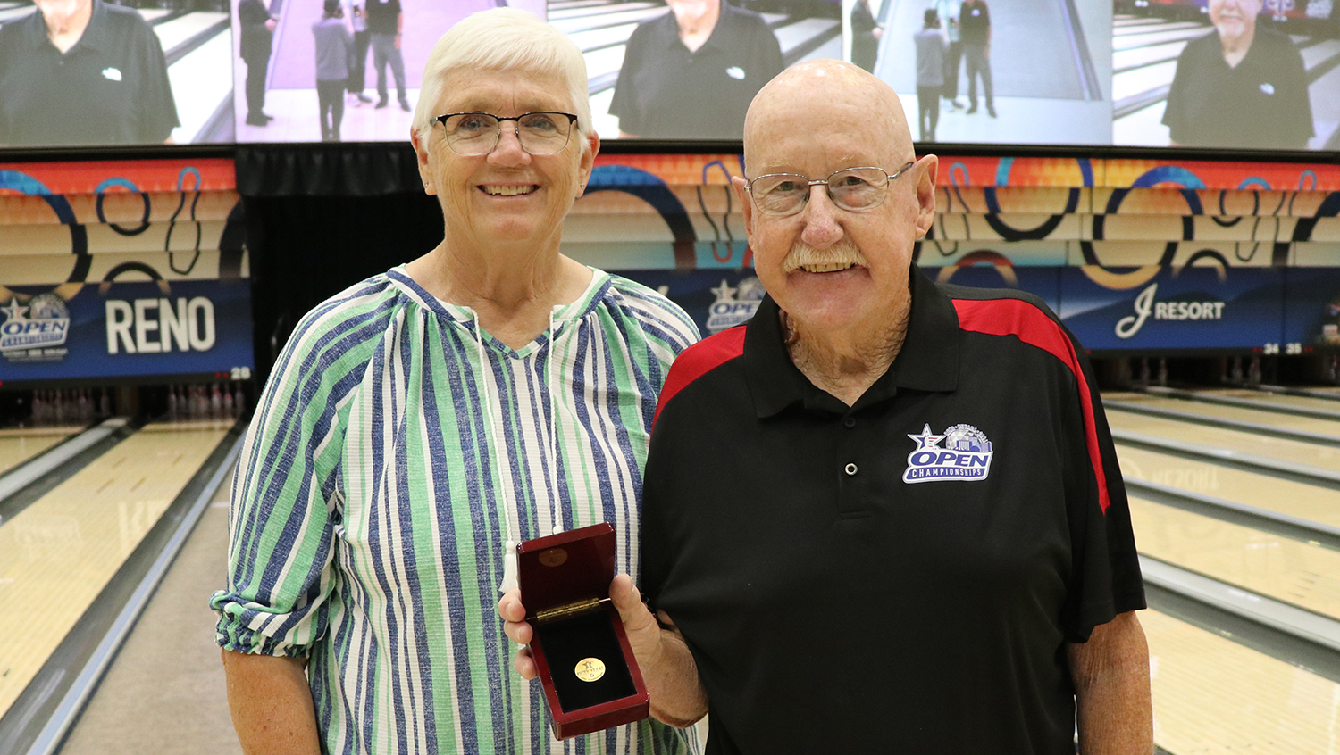 Roger Hailey celebrates 50 years at the USBC Open Championships